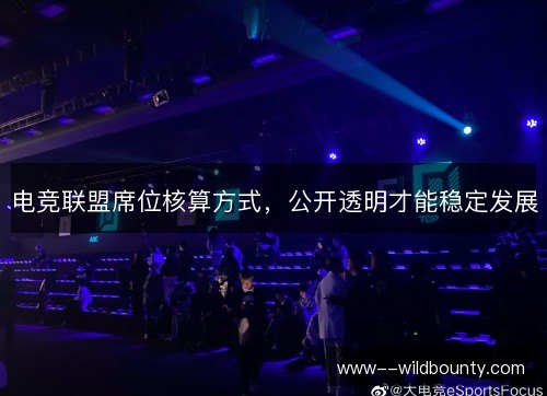 电竞联盟席位核算方式，公开透明才能稳定发展